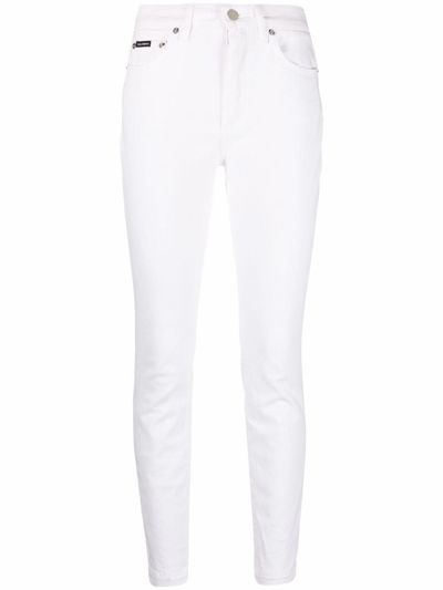 Dolce & Gabbana Pantaloni 5 Tasche In White | ModeSens