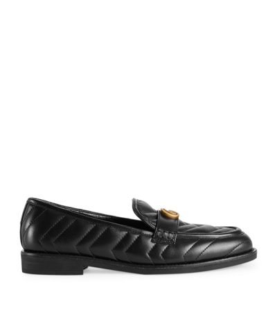 Shop Gucci Leather Loafers