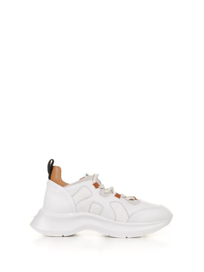 Shop Hogan Sneaker H585 White In Bianco Multi