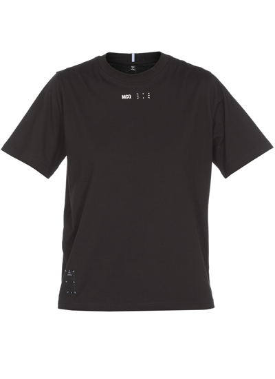Shop Mcq By Alexander Mcqueen Icon Zero: Cotton T-shirt In Black