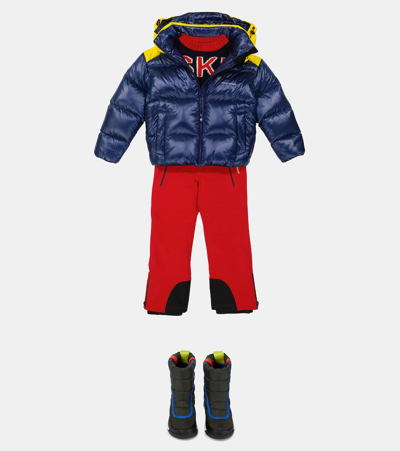 Shop Perfect Moment Boyde Ski Down Jacket In Navy