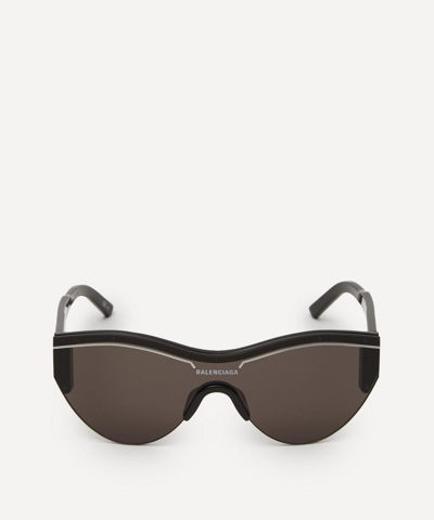 Shop Balenciaga Ski Cat-eye Sunglasses In Black