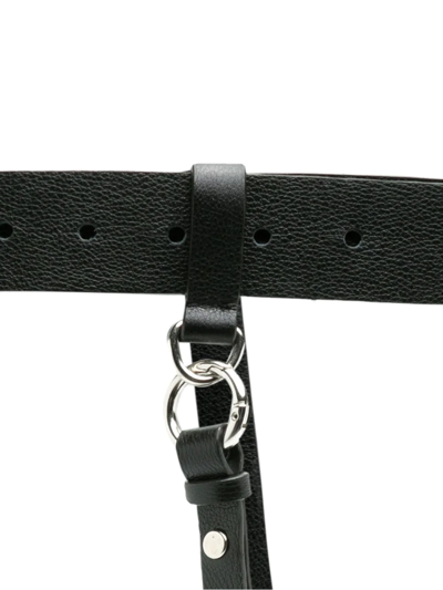 Studio Chofakian Leather Studio96 Belt In Black