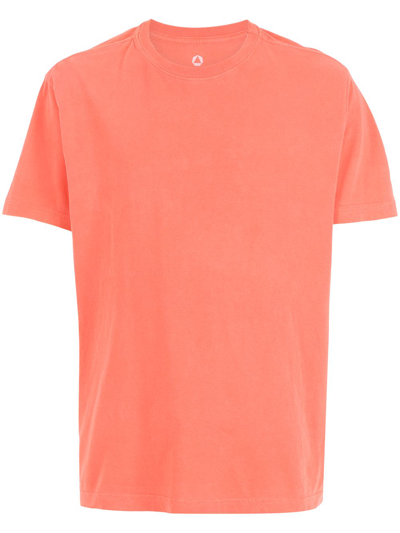 Shop Osklen Grahic-print Cotton T-shirt In Orange