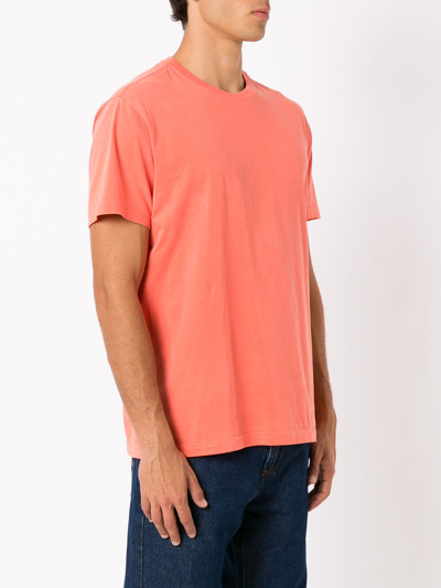 Shop Osklen Grahic-print Cotton T-shirt In Orange
