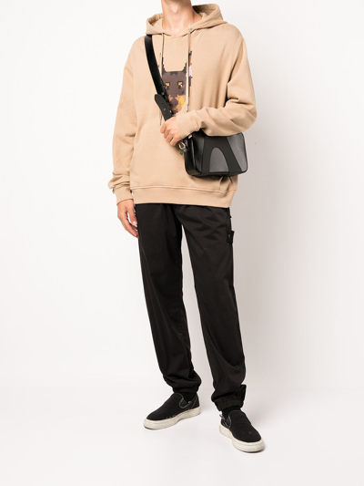 Mostly Heard Rarely Seen 8-bit Doberman Pincher Pullover Hoodie In Brown