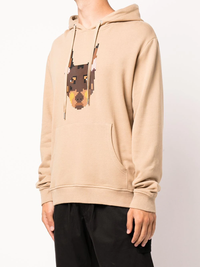 Mostly Heard Rarely Seen 8-bit Doberman Pincher Pullover Hoodie In Brown