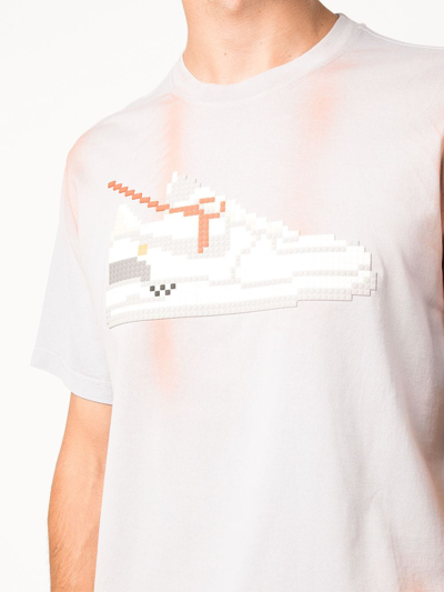 Mostly Heard Rarely Seen 8-bit Ten Low Graphic-print T-shirt In Orange