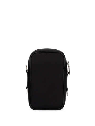 Dolce & Gabbana Camouflage Shoulder Bag In Black