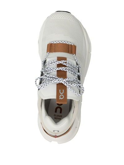 Shop On Running Cloudnova Low-top Sneakers In White