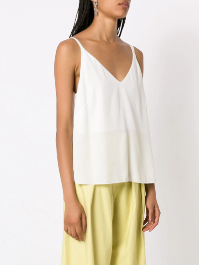 Shop Alcaçuz Adan Cami Top In White