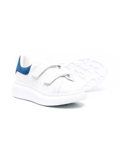 Shop Alexander Mcqueen Oversized Sole Sneakers In White