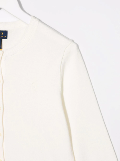 Shop Ralph Lauren Woven Peplum Hem Jacket In White