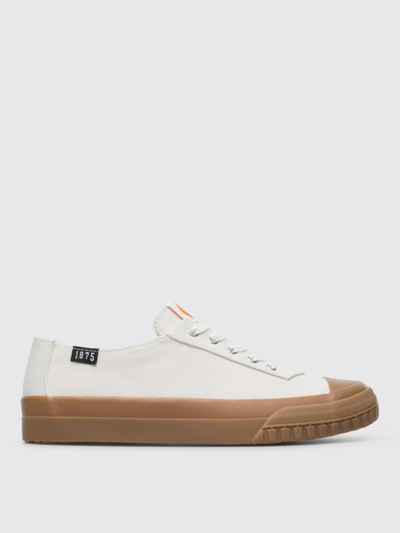 Shop Camper Camaleón  Sneakers In Cotton In White