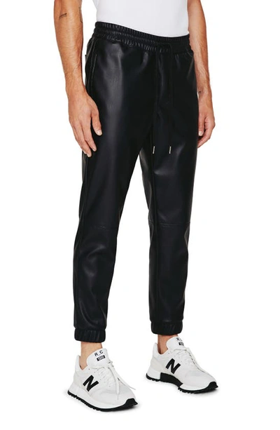 Shop Ag Kenji Sweatpants In Pure Black