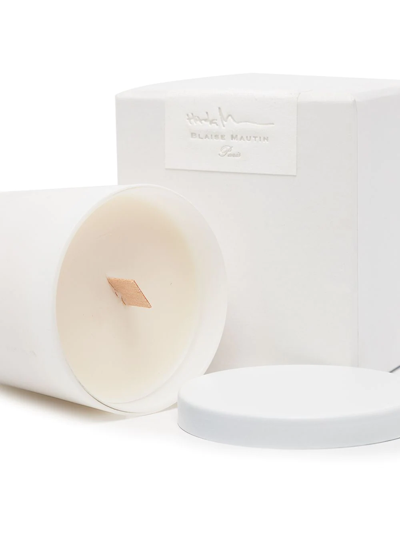 Visvim Blaise Mautin Scented Candle In Weiss