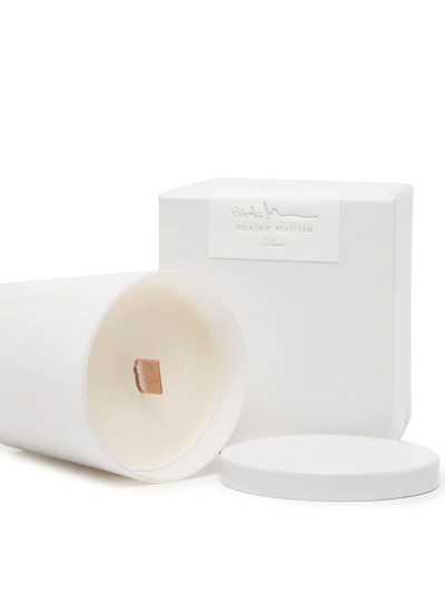 Visvim Blaise Mautin Scented Candle In Weiss