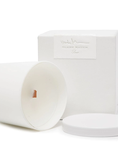 Visvim Blaise Mautin Scented Candle In Weiss