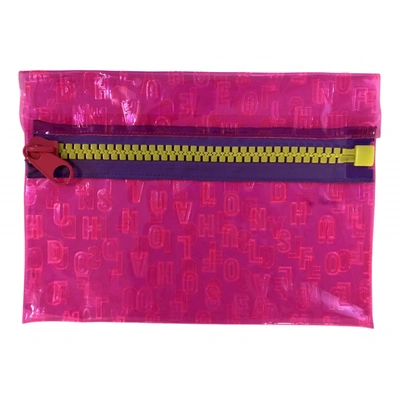 Pre-owned House Of Holland Clutch Bag In Pink