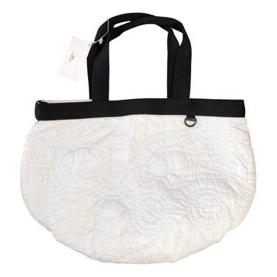 Pre-owned Lacoste Handbag In White