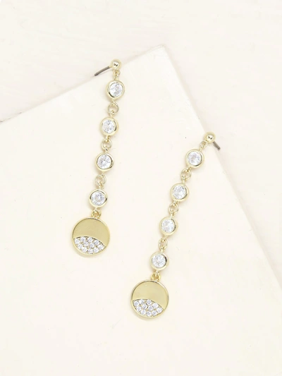Shop Ettika Dangle Dipped 18k Gold Plated And Crystal Earrings