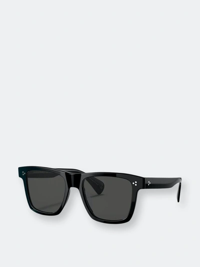 Shop Oliver Peoples Casian Sunglasses In Black