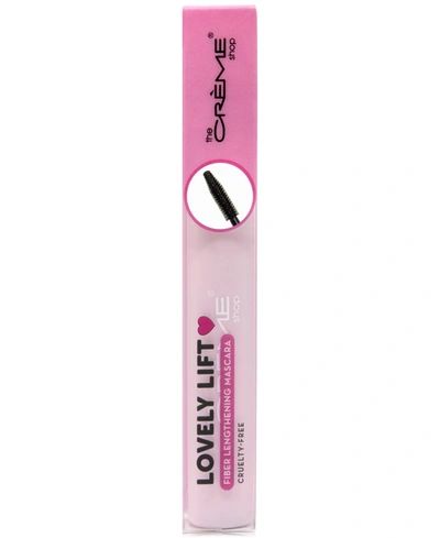 The Creme Shop Lovely Lift Fiber Lengthening Mascara In Black