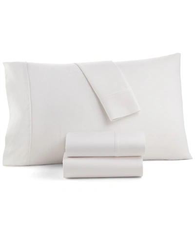 Shop Tranquil Home Willow 1200-thread Count 4-pc. Full Sheet Set, Created For Macy's In White