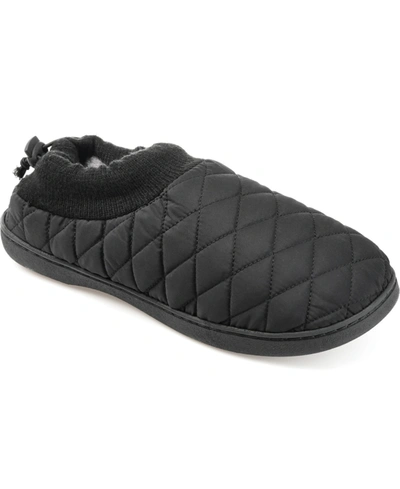 Shop Vance Co. Men's Fargo Clog Slippers In Black