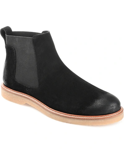 Thomas & Vine Thomas And Vine Cedric Plain Toe Chelsea Boot In Black