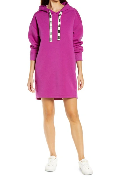 Shop Ugg Lucille Hoodie Dress In Wild Violet