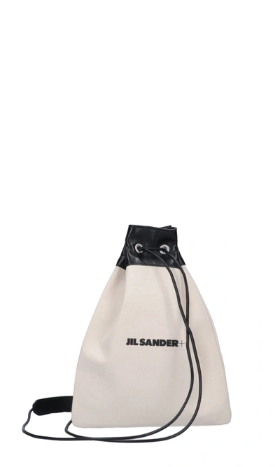 Shop Jil Sander Bag In Cream