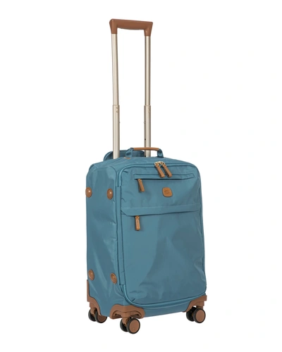 Shop Bric's X-travel 21" Carry-on Spinner Luggage In Olive