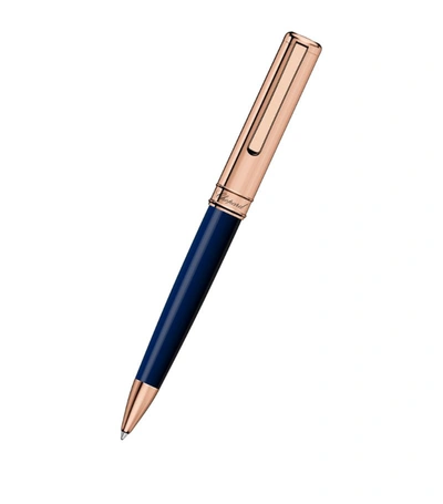 Shop Chopard Classic Ballpoint Pen In Blue