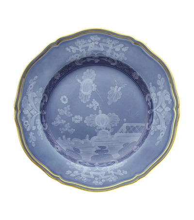 Shop Ginori 1735 Oriente Italiano Pervinca Dessert Plate (21cm) In Multi