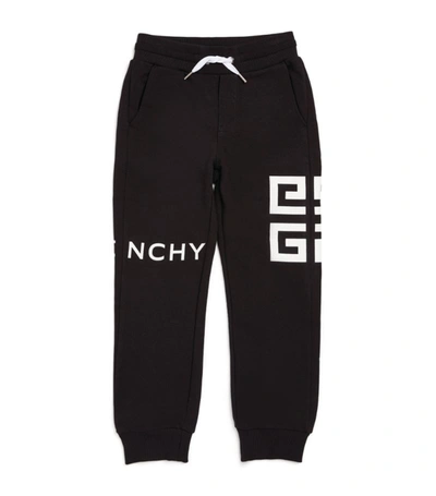 Shop Givenchy Kids Logo Sweatpants In Black