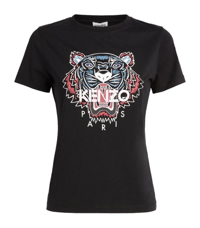 Shop Kenzo Cotton Icon Tiger T-shirt In Black