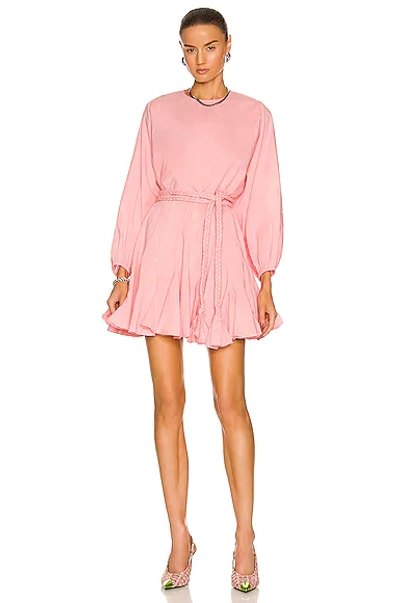 Shop Rhode Ella Dress In Candy Pink