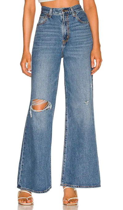 Levi's High-rise Loose Flared Jeans In Take Notes | ModeSens