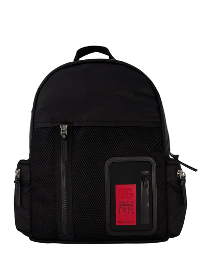 Shop Dolce & Gabbana Kids Backpack For Boys In Black