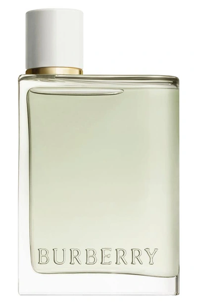 Shop Burberry Her Eau De Toilette, 3.4 oz In Green