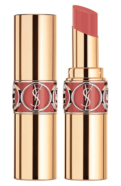 Shop Saint Laurent Rouge Volupté Shine Oil-in-stick Lipstick Balm In 153 Rose Dentelle