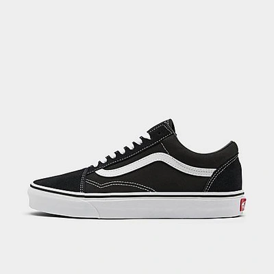 Shop Vans Men's Old Skool Casual Shoes In Black