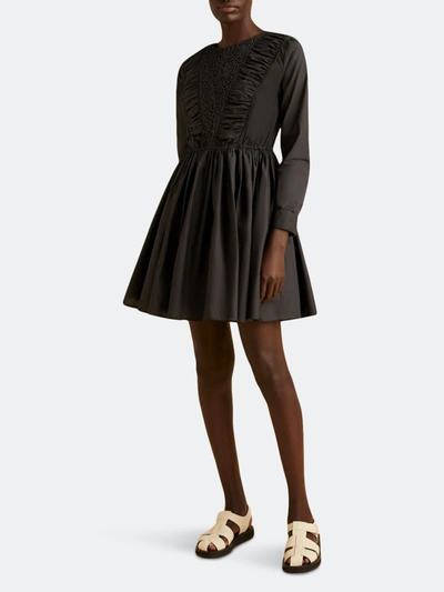 Shop Merlette Vlinder Dress In Black
