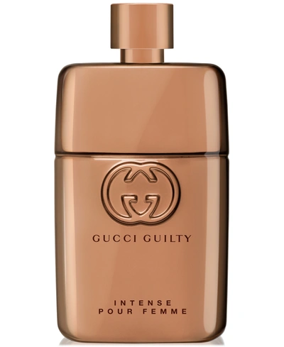 Shop Gucci Guilty Eau De Parfum Intense Pour Femme, 3 Oz. In Brown