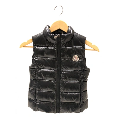 Pre-owned Moncler Kids' Sleeveless Puffer In Black