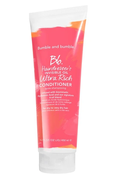 Shop Bumble And Bumble Hairdresser's Invisible Oil Ultra Rich Conditioner, 2 oz