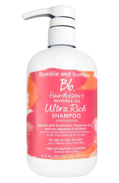 Shop Bumble And Bumble Hairdresser's Invisible Oil Ultra Rich Shampoo, 8.5 oz
