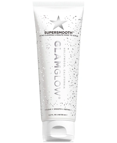 Shop Glamglow Supersmooth Acne Clearing 5-minute Mask To Scrub