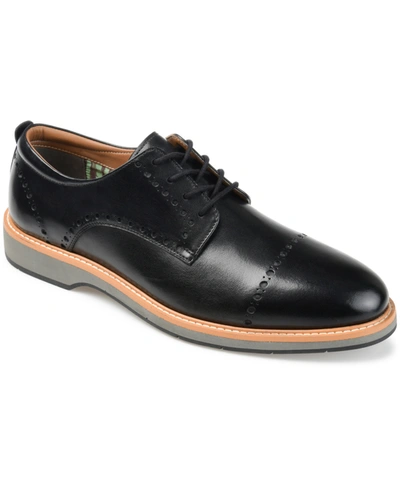 Shop Thomas & Vine Men's Fremont Brogue Derby Shoe In Black